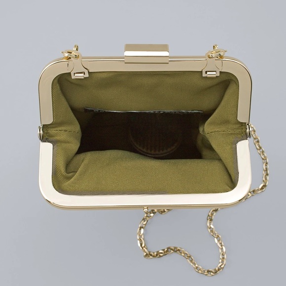 CROCODILE-EMBOSSED MINI BAG - Picture 2 of 3